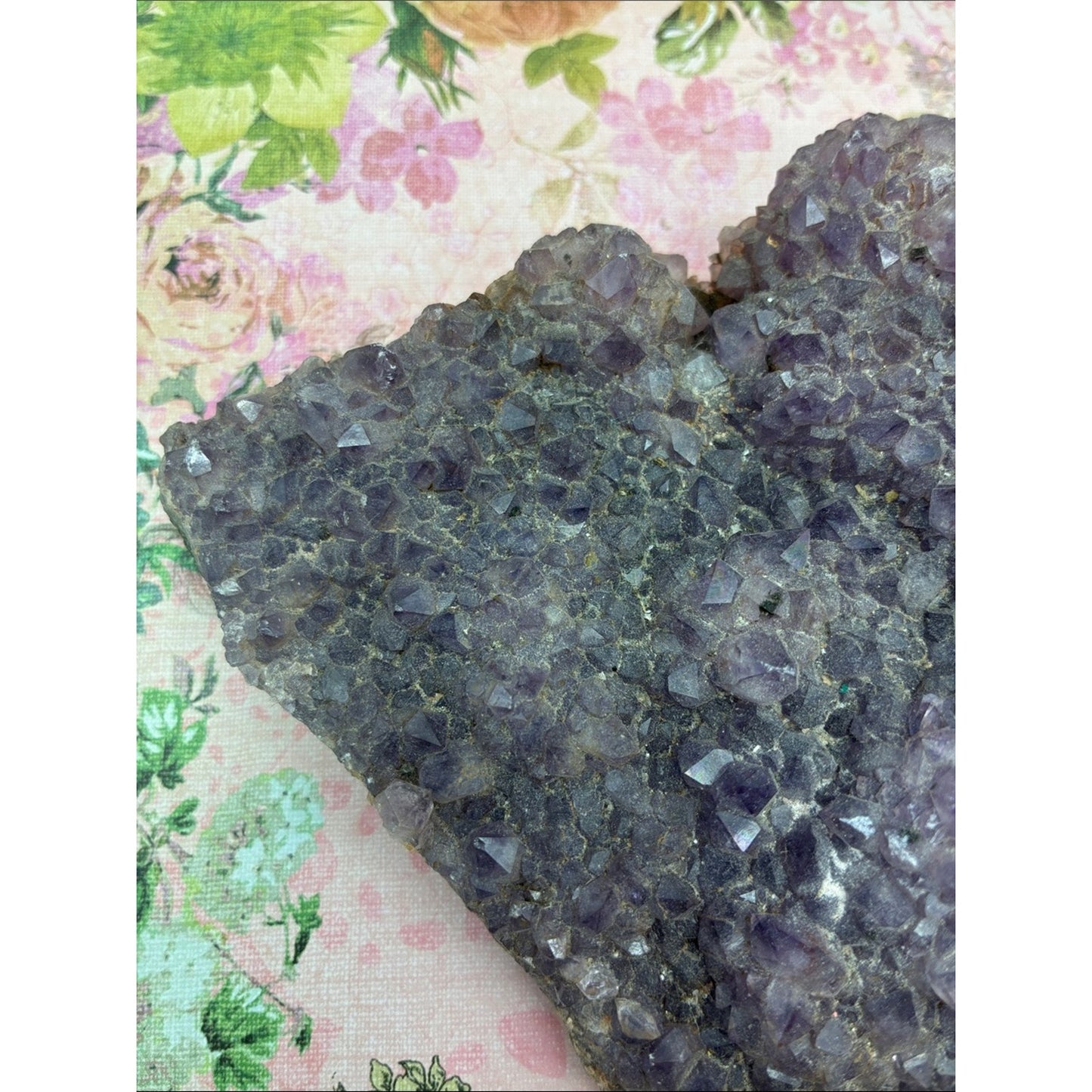 Large Amethyst Crystal Cluster Rock