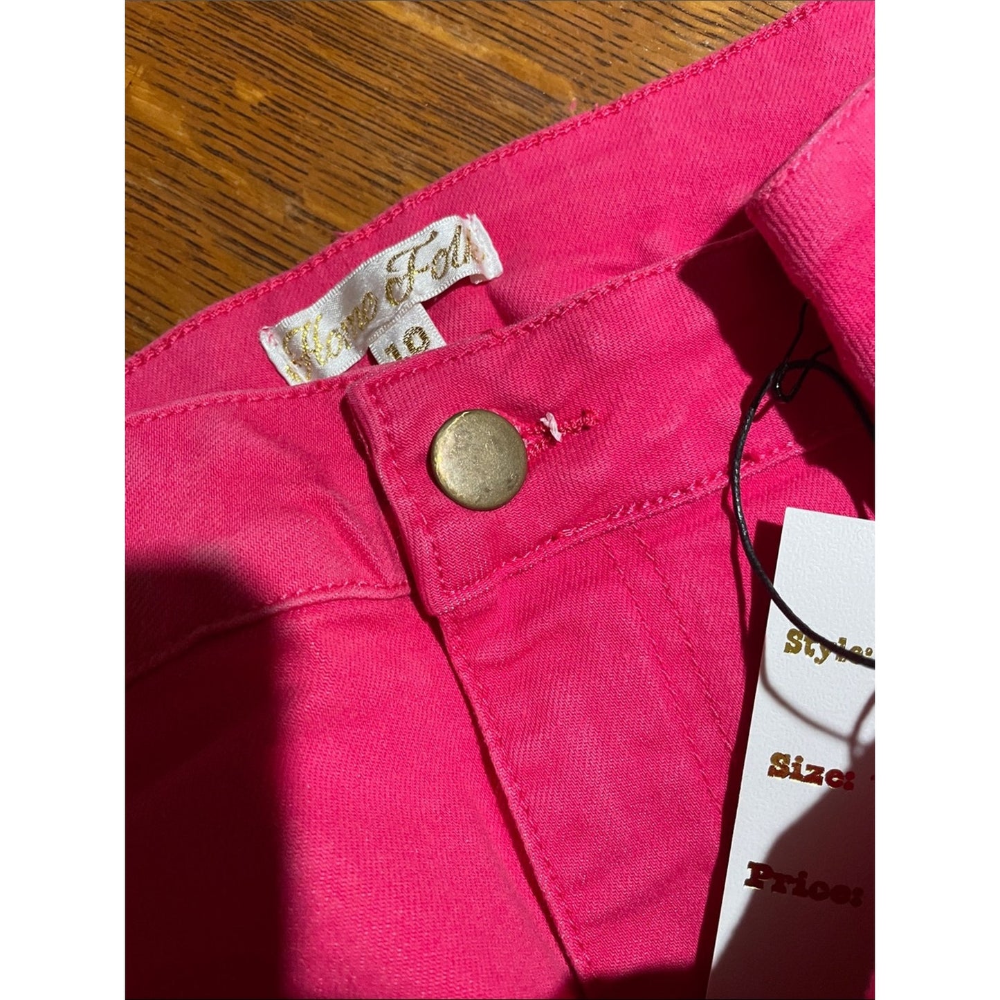 Women’s Flare Jeans in Hot Pink