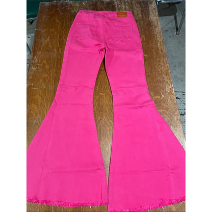 Women’s Flare Jeans in Hot Pink