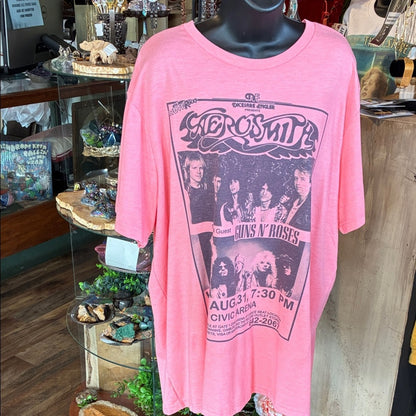 VINTAGE STYLE Aerosmith Graphic Tee Concert T-shirt