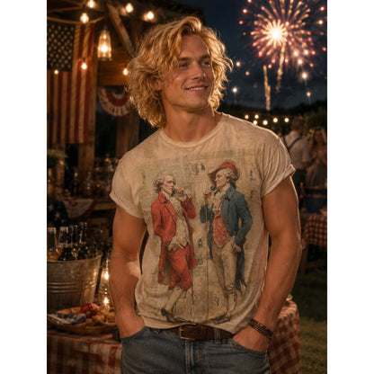 1776 Freedom Tour Vintage Tee Hatman's original luxury Tee