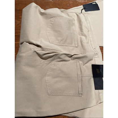 Lucky & Blessed Cream Wide Leg Flare Jeans