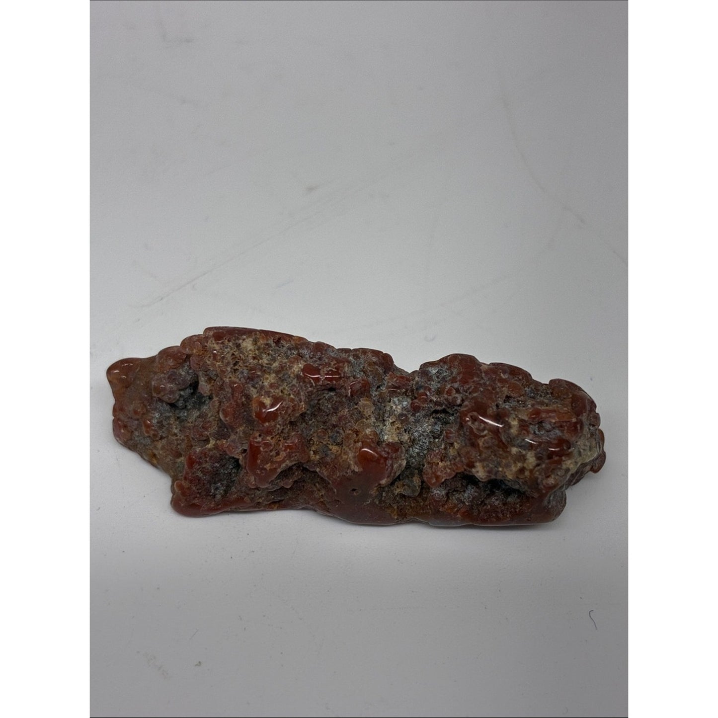 Polished Red Jasper Slab - Natural Red and Black Tones ROCK