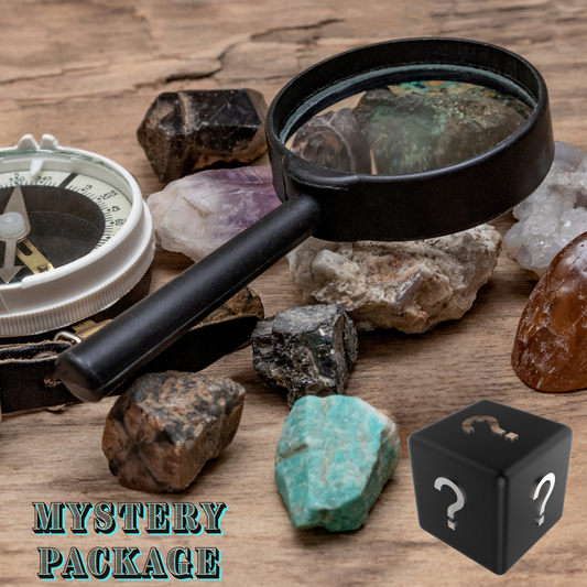 Mystery Box, $300 Value in Rocks, Gems, Minerals, Fossils