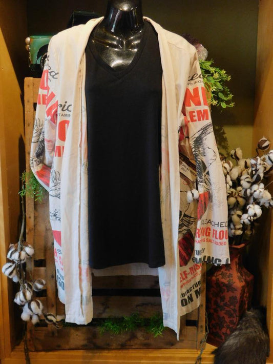 National Emblem Self Rising Flour Sack DUSTER Jacket